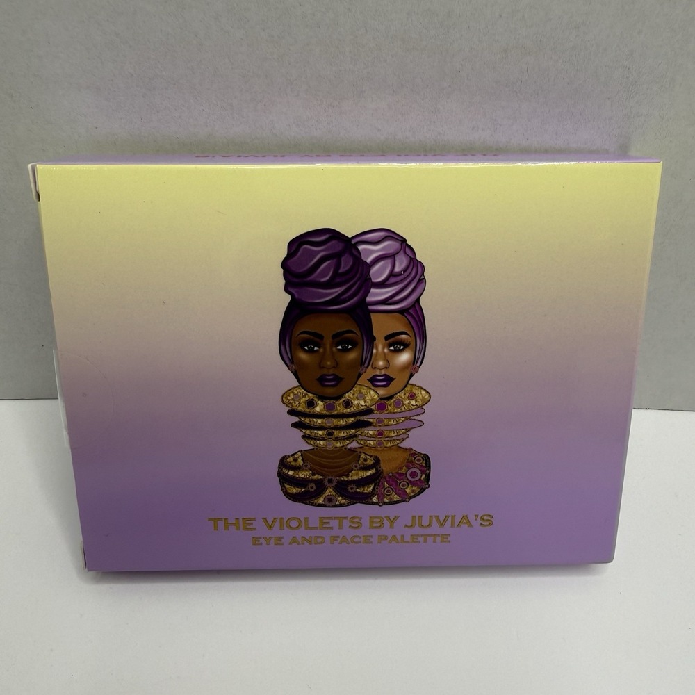 Juvia’s Place The Violets Eye & Face Palette 6 Shade Purple Mauve Palette New